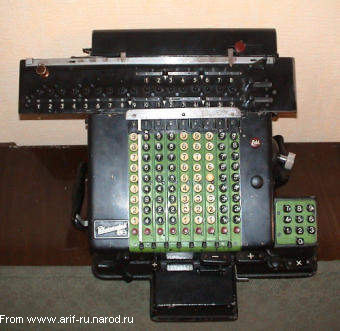 Арифмометр (вычислительный автомат) Rheinmetall SAL 2c