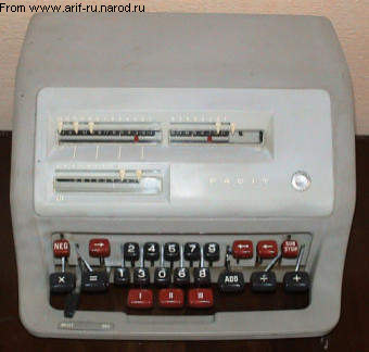 Арифмометр (вычислительный автомат) Facit CA1-13