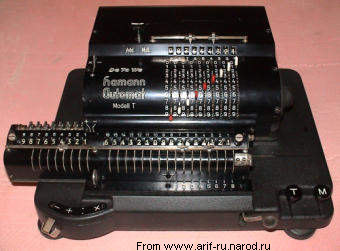 Арифмометр (вычислительный автомат) Hamann automat T
